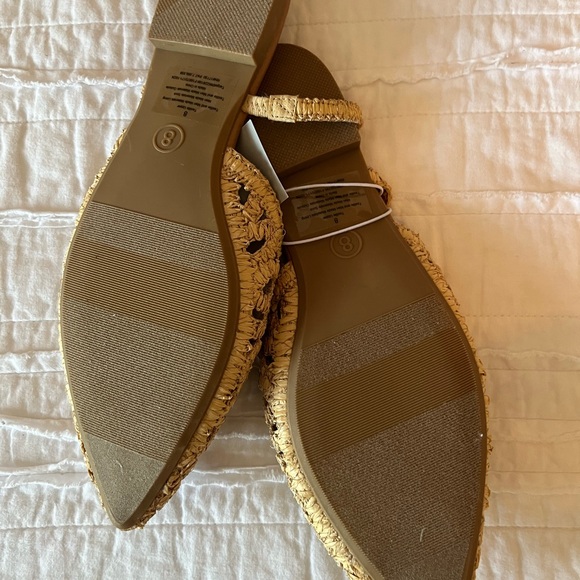 Target Sold Out Vienna Raffia Flats - Picture 2 of 3